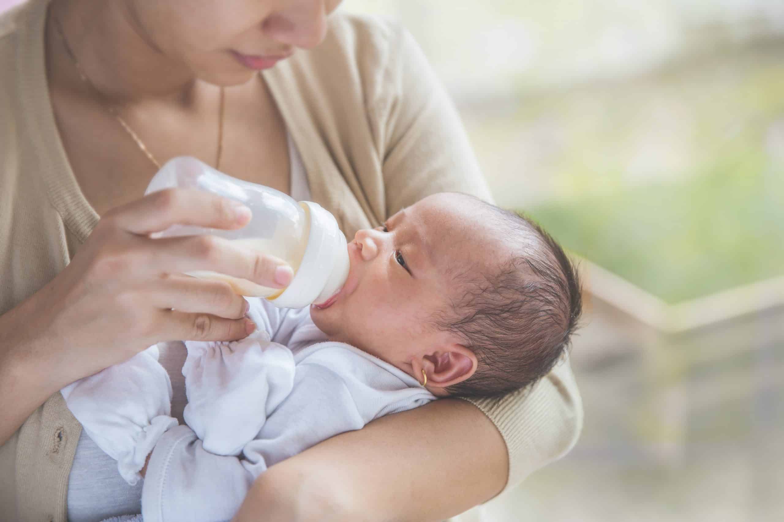 how to bottle feed a baby