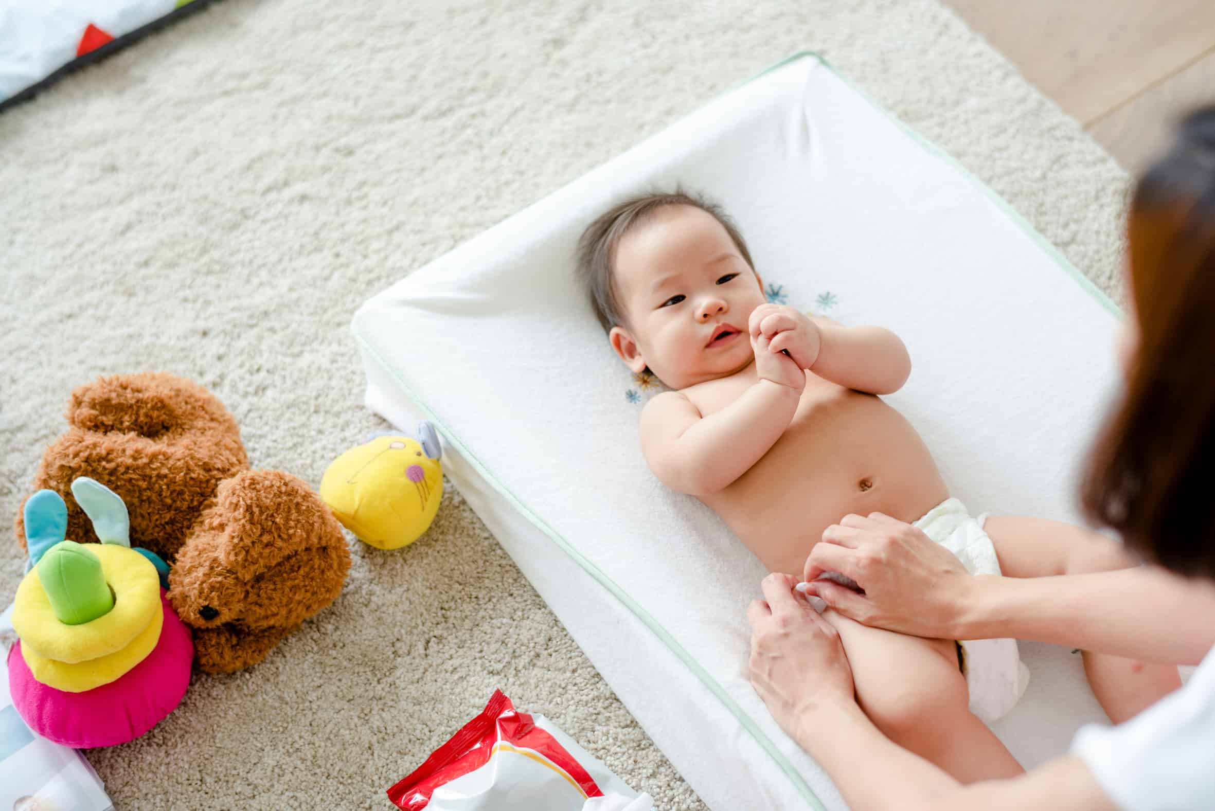 How to change a nappy Baby changing guide